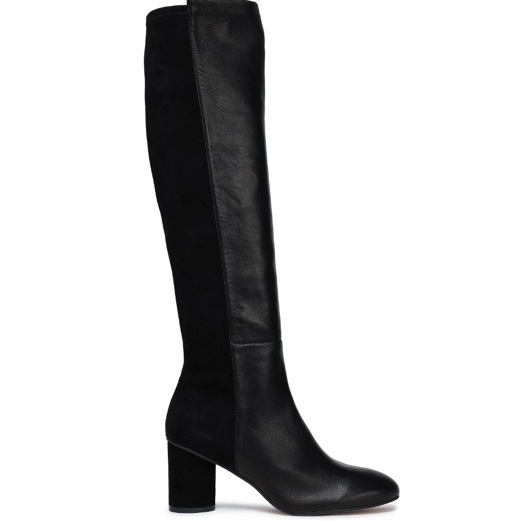 New Stuart Weitzman Eloise75 Leather Boot